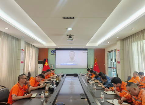 弘旭公司进行集体廉洁警示谈话