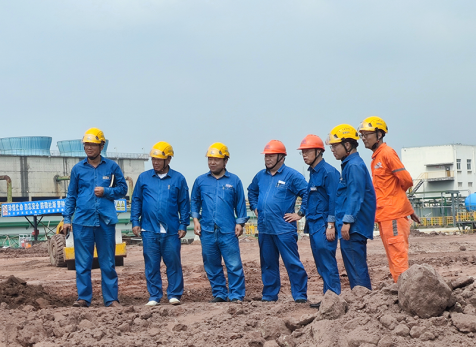 箱涵基坑全线贯通！傅利才、陈懋金莅临现场指导